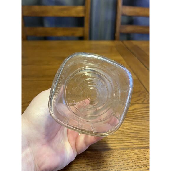 Vintage Mason Jar Ball Perfect Mason Pint Ribs Marked #7 On Bottom 1930s 1940s - Picture 5 of 5